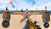 Bottle shooting Gun Games 3D screenshot 3