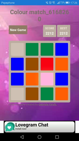 Colour match - Preview 3
