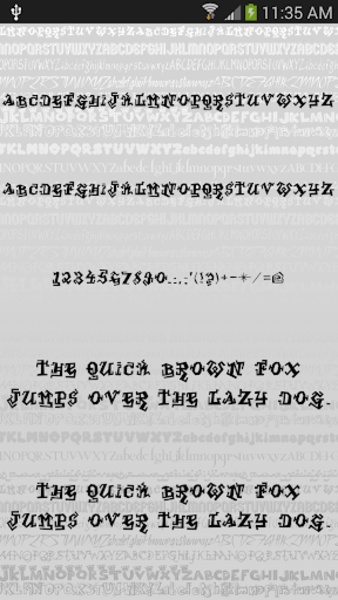 Style Free Font Theme - Preview 2