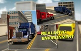 Real Truck Parking 3d Trailer screenshot 9