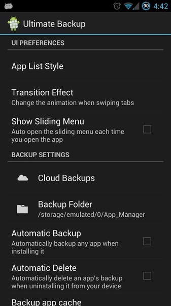 Ultimate Backup - Preview 1