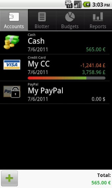 Financisto - Preview 1