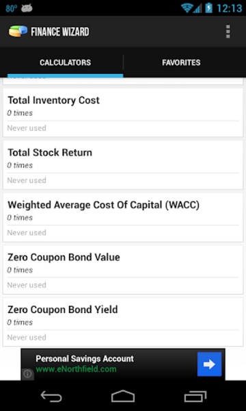 Finance Wizard - Preview 2