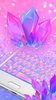 Purple Crystal Keyboard Theme screenshot 4