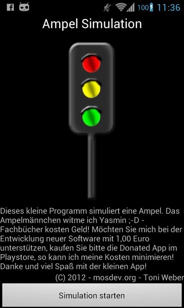 Trafficlight simulation - Preview 4