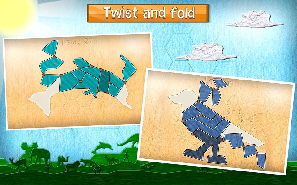 Shape Fold Animals - Preview 15