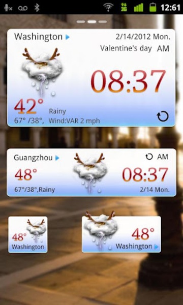 Christmas Style GO Weather EX - Preview 2