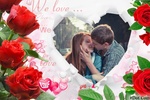 Romantic Love Photo Frame screenshot 1