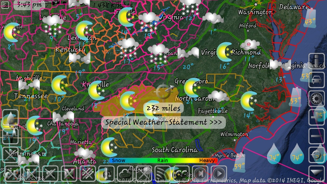 Animated Weather Map - Preview 8