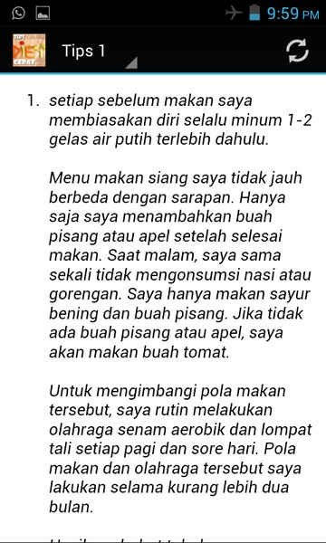 Tips Diet Cepat - Preview 1