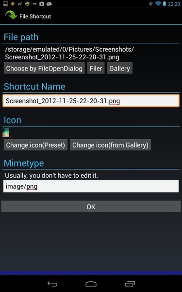 File Shortcut - Preview 1
