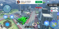 Flying Helicopter Car Robot screenshot 8