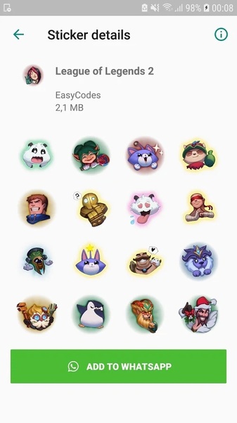 LoL Stickers for Whatsapp - Preview 3