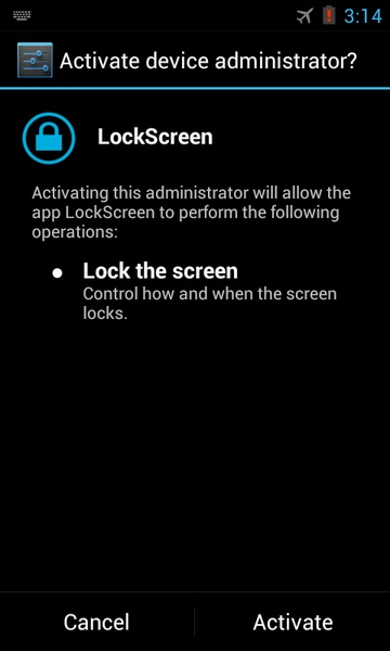 One-Tap Lock Screen for Android - Download the APK from Uptodown