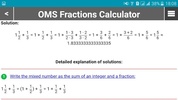 OMS Fractions Calculator screenshot 5