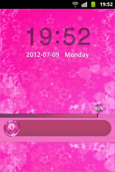 GO Locker Theme Pink Cute Star - Preview 3