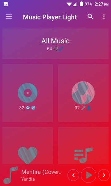 Music Player Light - Preview 3