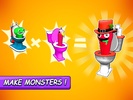 Toilet Monster Merge Battle screenshot 2