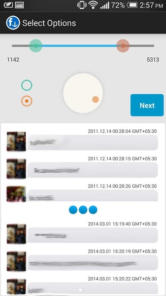 Message Backup for facebook - Preview 3
