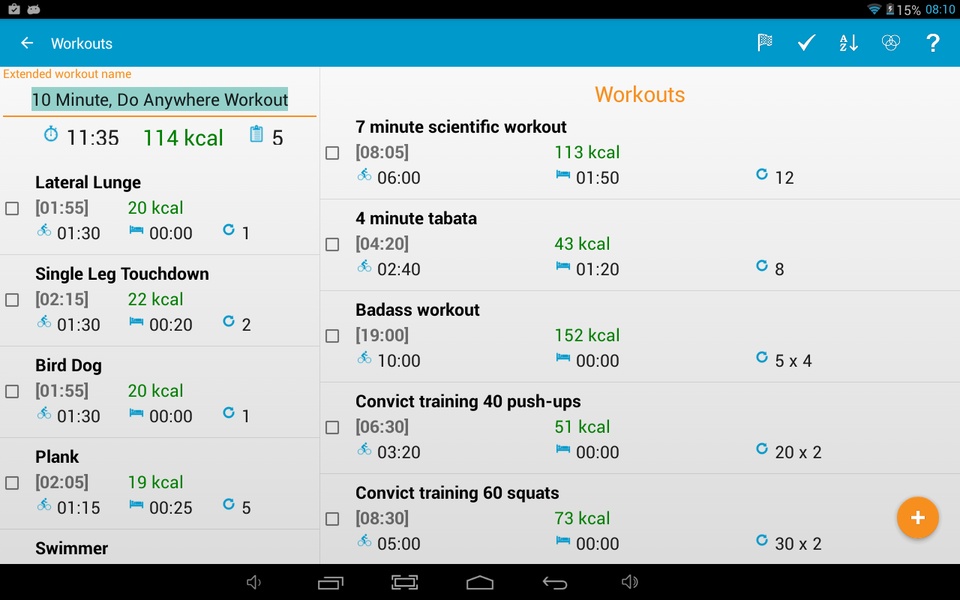 Interval Timer 4 HIIT Workout - Preview 1