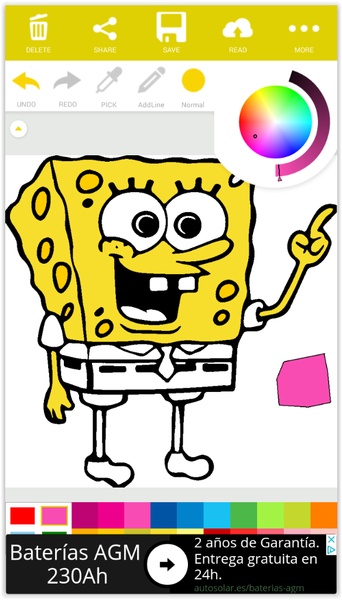 Coloring SpongeBob Games - Preview 5