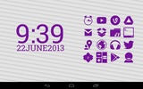 Stamped Purple Icons screenshot 3