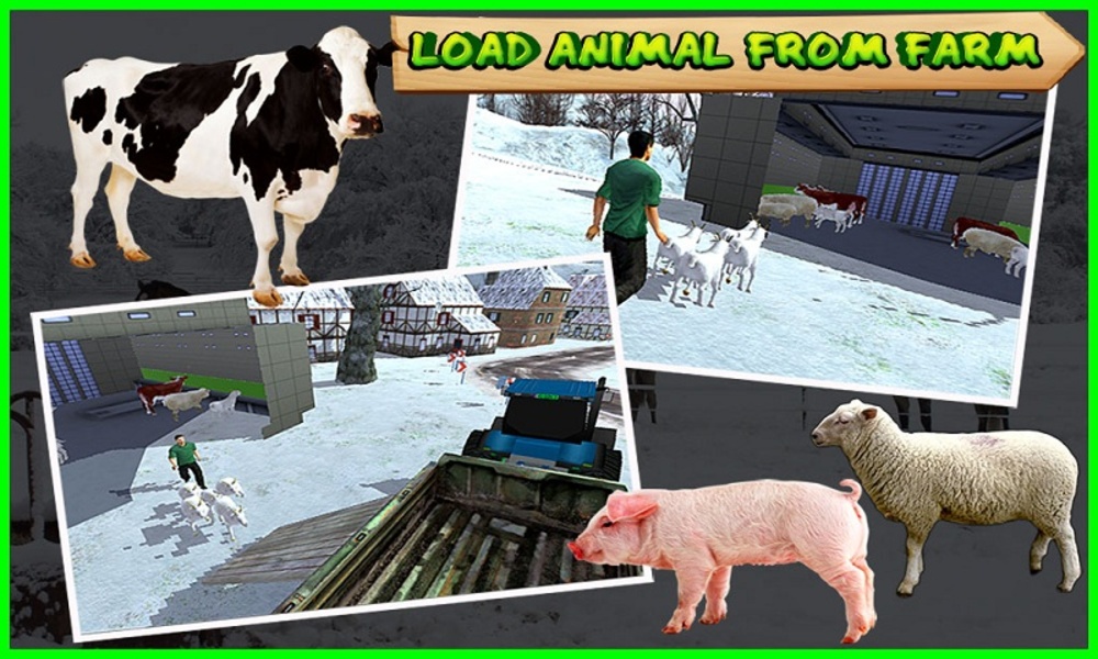 Farm Animal Tractor Trolley 17 - Preview 2