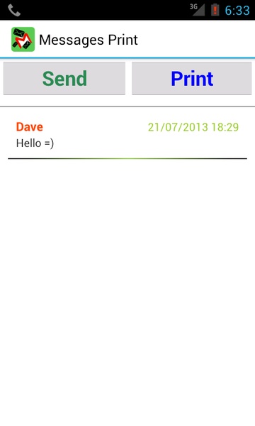 Messages Print - Preview 4