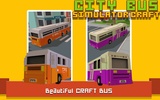City Bus Simulator Craft screenshot 3