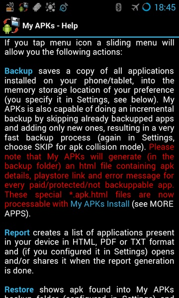 My APKs - Preview 2