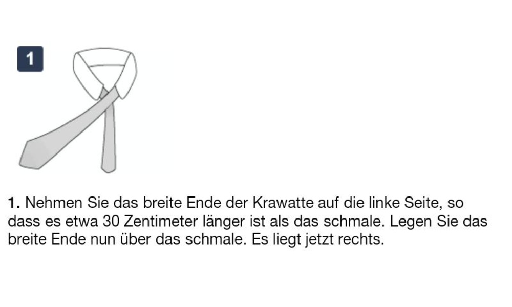 Krawatte binden LITE - Preview 2