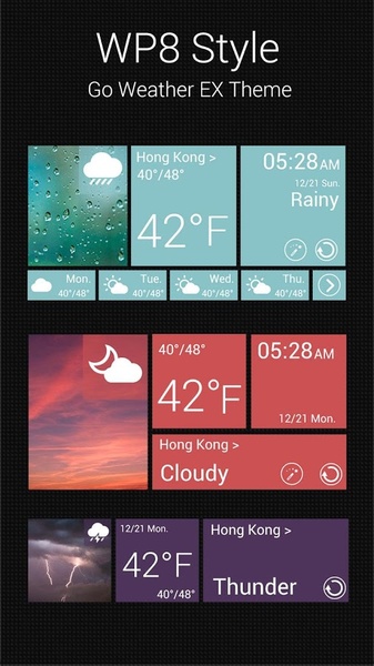 WP8 Style Reward GO Weather EX - Preview 2