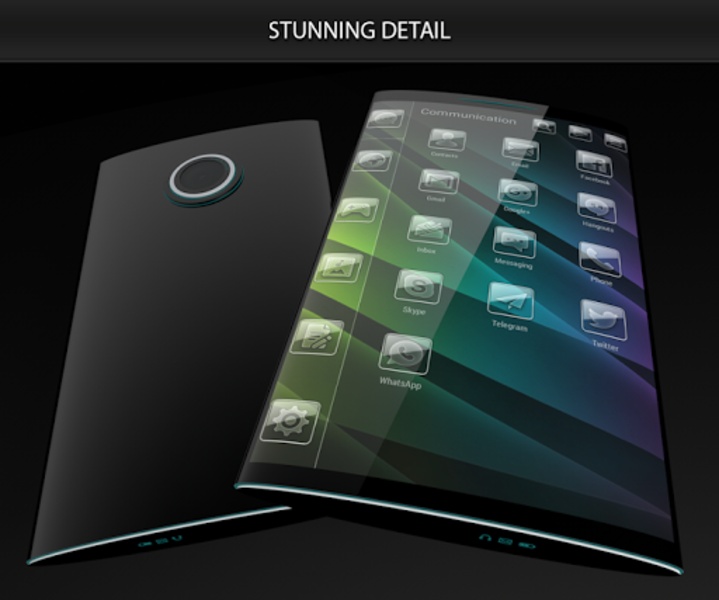 Glass theme - Preview 1