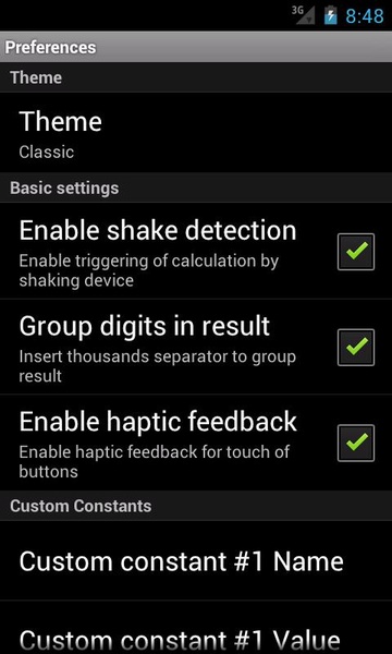 Shake Calc - Preview 1