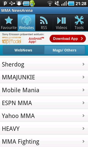 MMA NewsArena - Preview 3