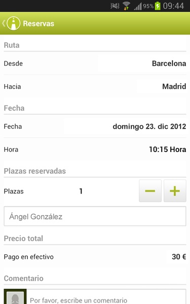 carpooling.es - Preview 2