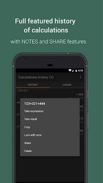 Calculator MobiCalc - Preview 4