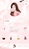 lovely pink daisy dodol theme screenshot 4
