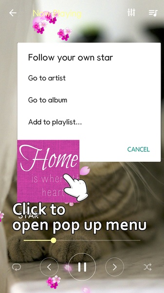 Flower Music Player - Preview 6