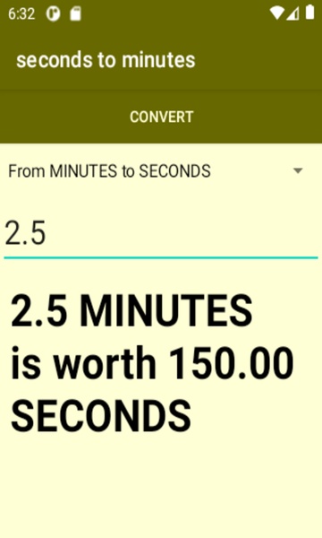 seconds to minutes converter - Preview 2