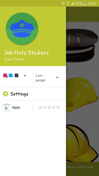 Job Hats Stickers - Preview 6