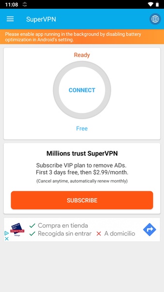 SuperVPN Free VPN Client - Preview 4