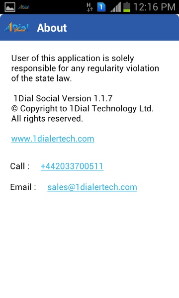1Dial Social - Preview 1