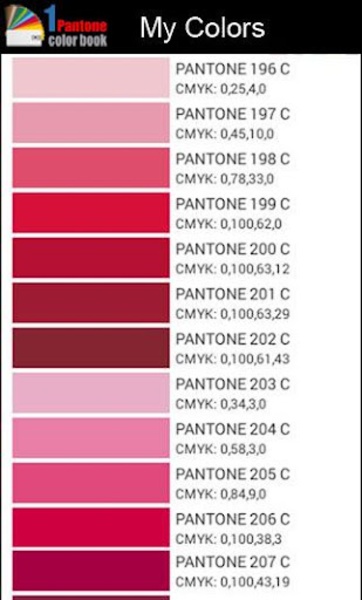 1 Pantone Color Book for Android - Download the APK from Uptodown