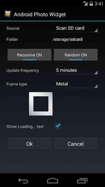 Android Photo Widget (Free) - Preview 6