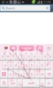 Pink Flowers GO Keyboard screenshot 5