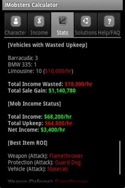 Mob Calc - Preview 3