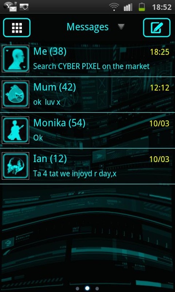 Blue Tech sms - Preview 4