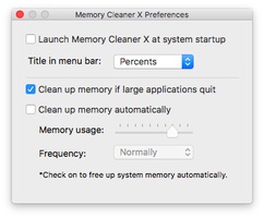 Memory Cleaner X screenshot 4