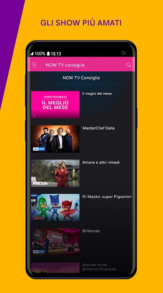 Display NOW TV Player - Latest version for Android - Download APK